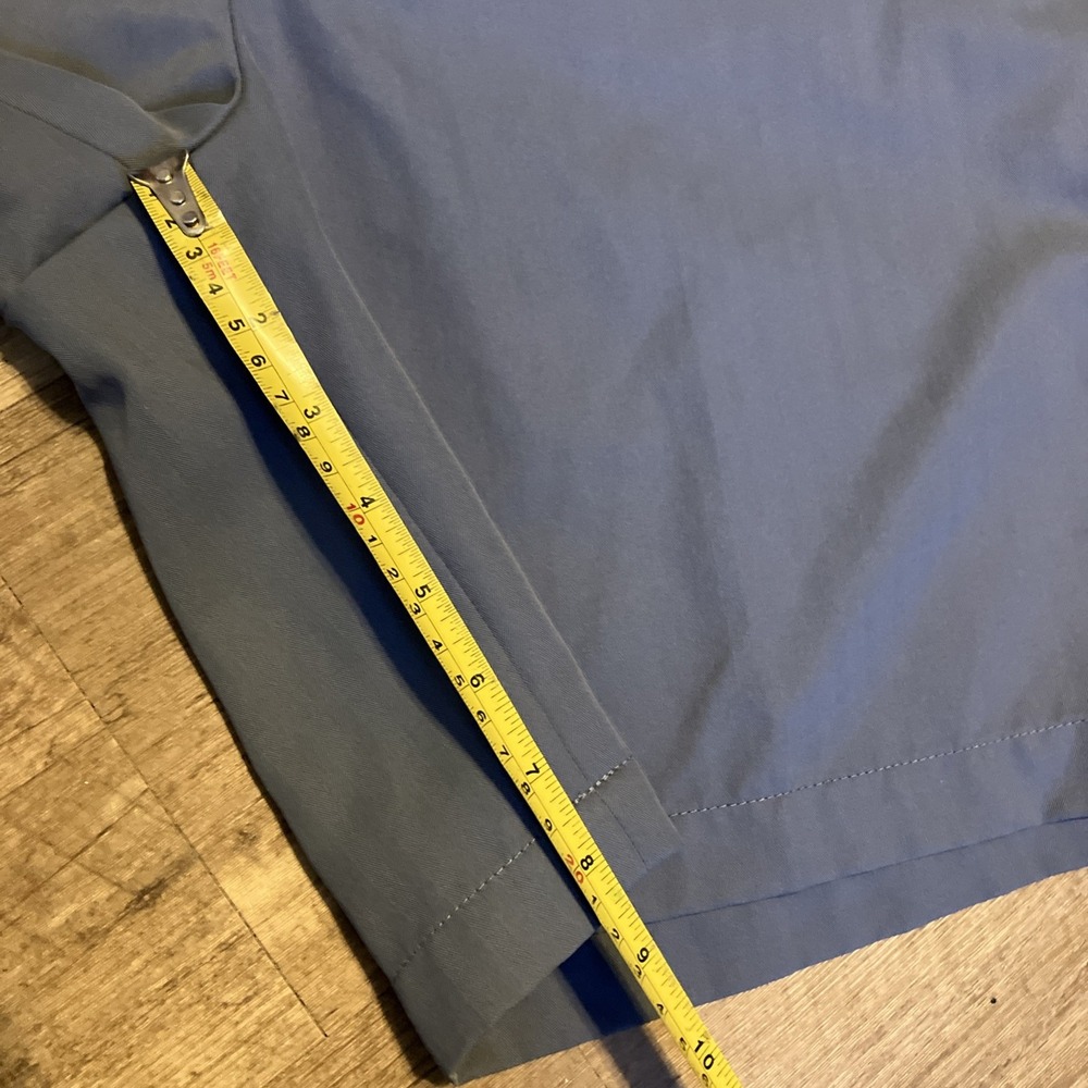 Donald Ross Shorts Mens 38 Blue Golf Shorts Hartford Golf Club Light Stripes - Picture 3 of 9